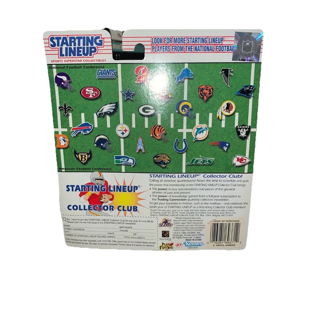 1997 Starting Lineup NFL Miami Dolphins Karim Abdul-Jabbar - Picture 4 of 5